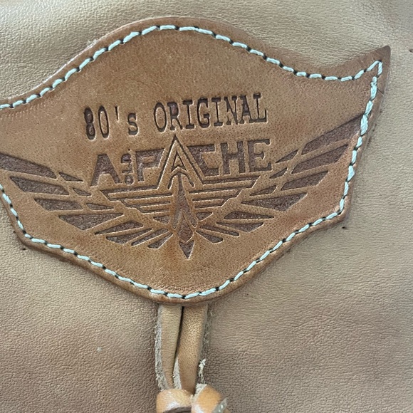 EL VAQUERO 80s Original Apache Tan Leather Boots Sz 37 - Picture 5 of 5